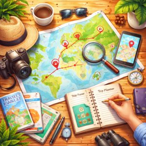 How to organize a self-guided tour: plan the perfect route